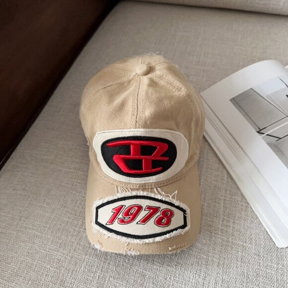 Diesel Khaki Baseball Cap - Picture 8 of 8